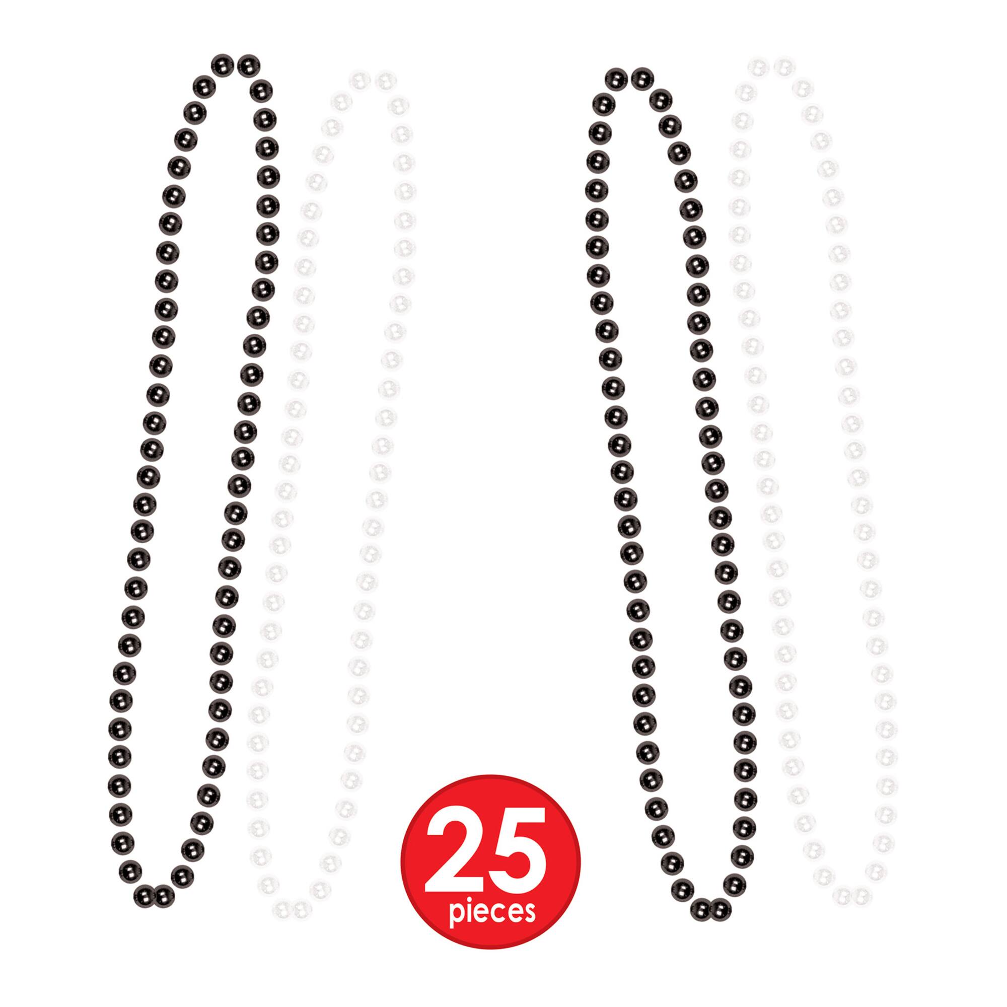 Beistle Black & White New Year Chicago Party Favor Kit for 50